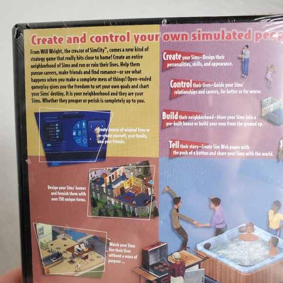 ๐ The Sims 1 Original PC Game 2000 2002 EA People Simulator Sealed - Picture 6 of 7
